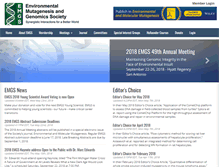 Tablet Screenshot of emgs-us.org
